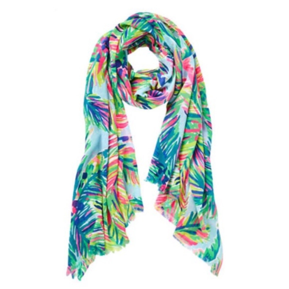 Lilly Pulitzer Island Time Cotton Scarf